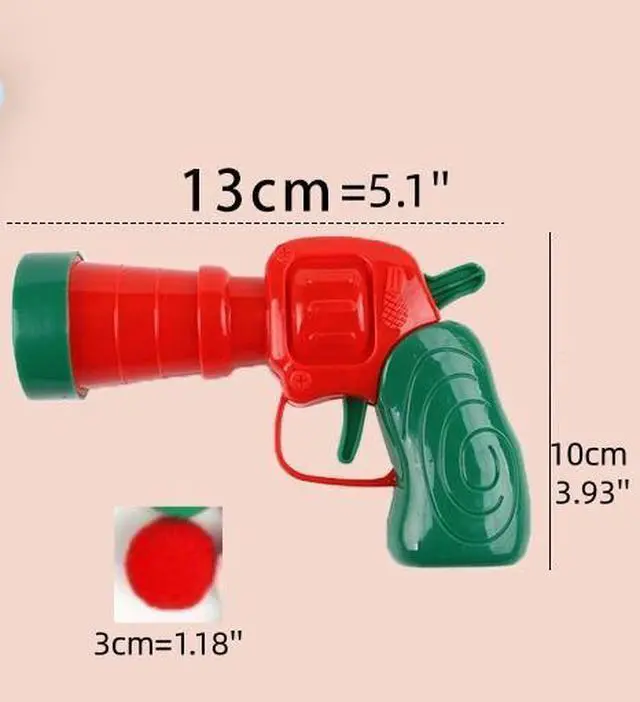 Alt view image 4 of 7 - Interactive Cat Launcher Toys for Cats Pom Pom BallS Toy Shooter Indoor Play Cats Chasing Toy 50 balls with launcher