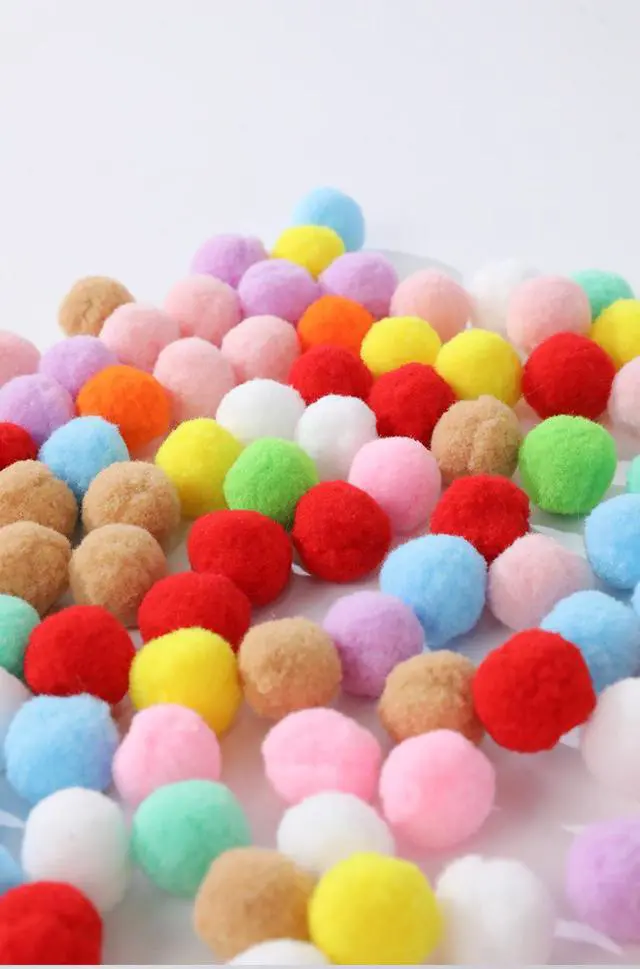 Alt view image 7 of 7 - Cat Toy Ball Launcher Set Colorful Plush Toys Pom Pom Balls for Cats Colorful Plush Pom Balls, Self Play, Interactive, Indoor Cats Enrichment, Shooting Only 50 Balls