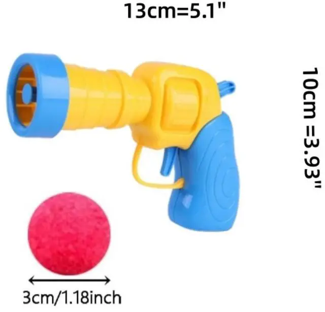 Alt view image 4 of 6 - Cat Toy Ball Launcher Set Colorful Plush Toys Pom Pom Balls for Cats Colorful Plush Pom Balls, Self Play, Interactive, Indoor Cats Enrichment, Shooting 50 Balls with Launcher