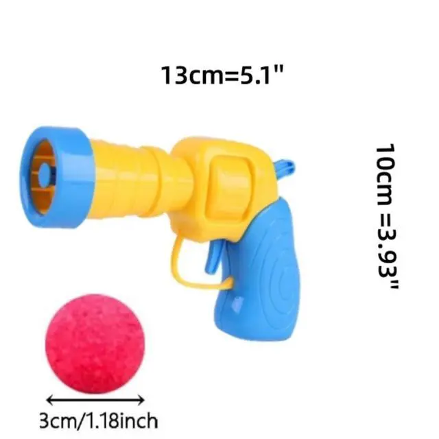Alt view image 4 of 6 - Cat Toy Ball Launcher Set Colorful Plush Toys Pom Pom Balls for Cats Colorful Plush Pom Balls, Self Play, Interactive, Indoor Cats Enrichment, Shooting 100 Balls with Launcher