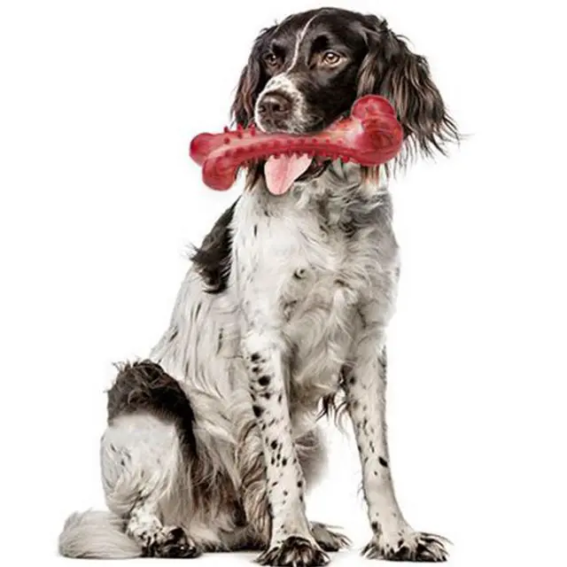 Alt view image 2 of 7 - Dog Chew Toy Plus Size Dog Toys for Aggressive Chewers Beef Flavor Dog Teeth Cleaning