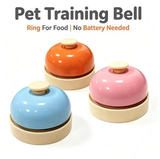 Alt view image 2 of 7 - 3 Pieces Dog Training Bells Door Bell for Dog Puppy Cat Potty