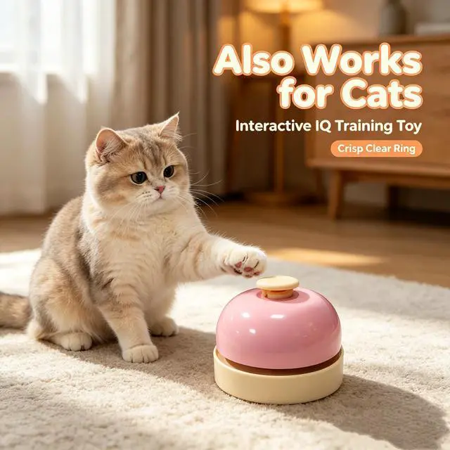 Alt view image 7 of 7 - 3 Pieces Dog Training Bells Door Bell for Dog Puppy Cat Potty