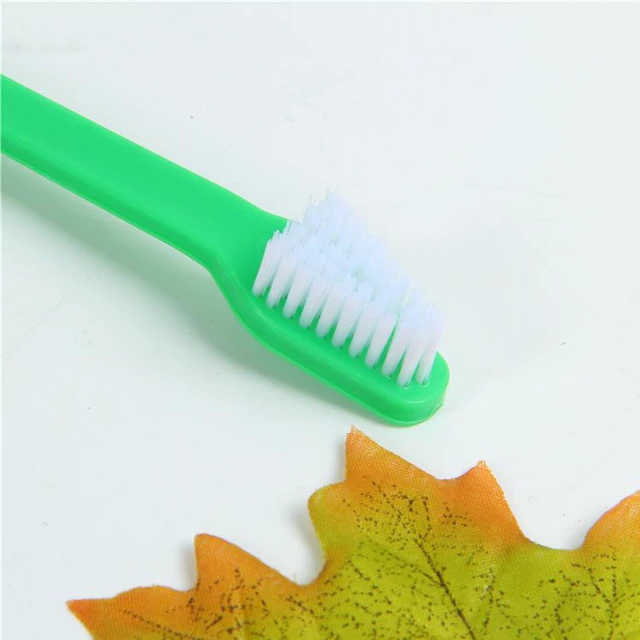 Alt view image 5 of 7 - 4 Pcs Double-Headed Dog Toothbrush Cat Toothbrush Set Long Handle Pet Dental Care Long Handle, Pet Dental Care,Double-Headed