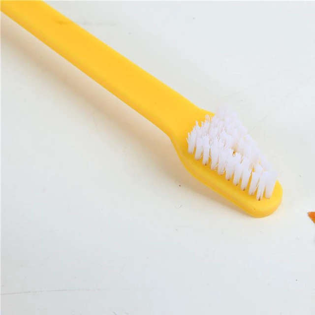 Alt view image 7 of 7 - 4 Pcs Double-Headed Dog Toothbrush Cat Toothbrush Set Long Handle Pet Dental Care Long Handle, Pet Dental Care,Double-Headed