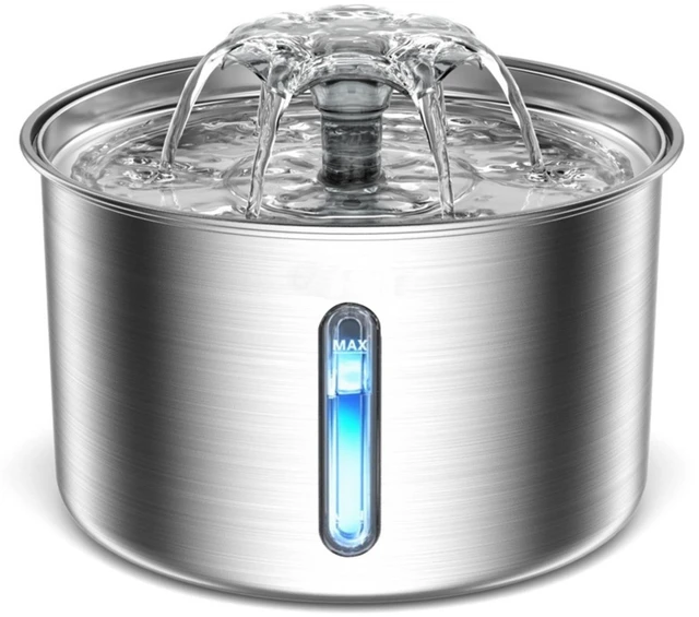 Main image of Smart Automatic water dispenser for Pets Dogs and Cats Stainless Steel Pet Water Fountain, 3L Large Capacity