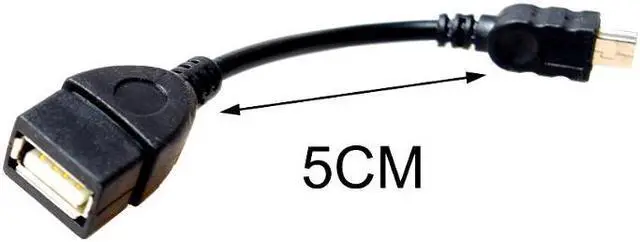 Main image of 10pcs Micro USB OTG Cable for V8 Android Smart Phone Samsung HTC Huawei Memory Stick U-Disk Data MP3 MP4