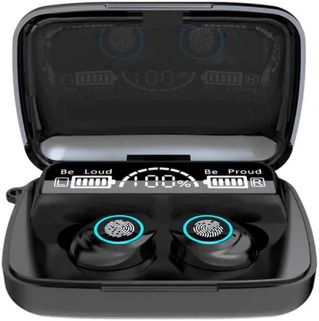 Main image of M17 TWS BT5.0 Wireless Earphones HD LED Display 9D Noise Reduction 3D Touch Control IPX7 Waterproof Sweatproof Earbuds