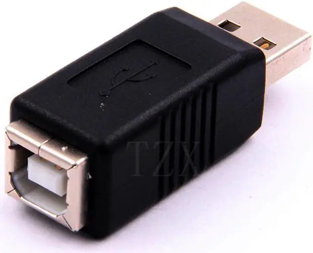 Alt view image 3 of 3 - 1pcs Hot Sale USB 2.0 A Male to USB B Female Adapter Converter Adaptor for External Hard Disk Printer or Scanner