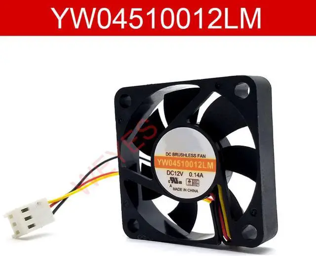 Main image of for YW04510012LM  YW04510012BH 12V 0.14A 4.5cm double ball bearing cooling fans