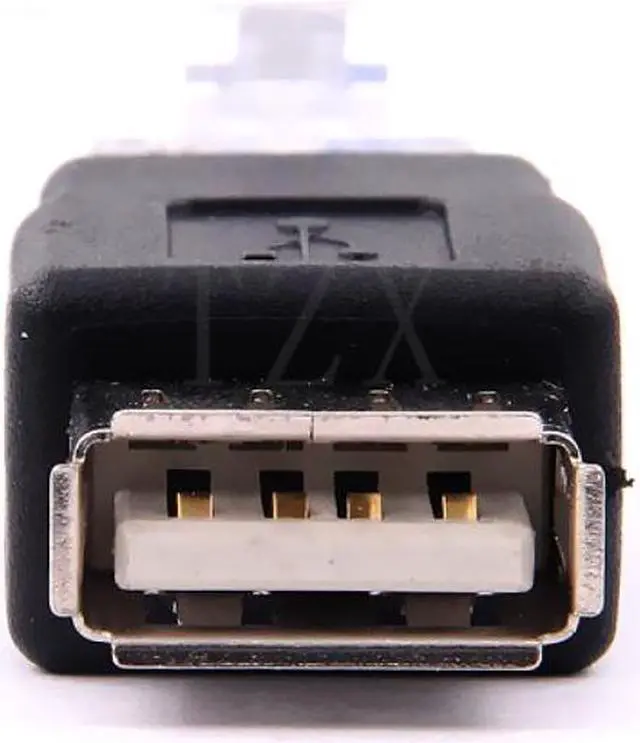 Alt view image 3 of 3 - 1pcs Crystal Head RJ45 Male to USB 2.0 AF A Female Adapter Connector Laptop LAN Network Cable Ethernet Converter plug