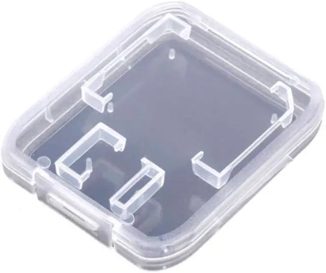 Main image of SD Memory Card Case SDHC Holder Protector Transparent Box Plastic Storage SD Memory Card Case