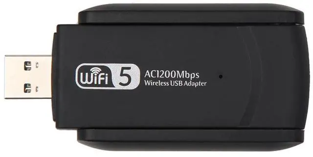 Alt view image 2 of 4 - Wireless USB WiFi Adapter 1200Mbps Lan USB 3.0 Ethernet 2.4G 5G Dual Band WiFi Network Card WiFi Dongle Support WPA WPA2 WEP