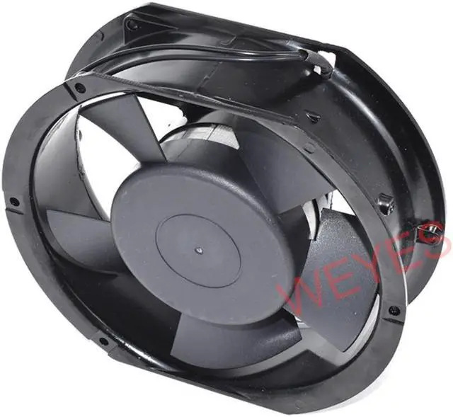 Alt view image 2 of 2 - 6C-230ABSL Cooling Fan AC 220V/240V 35W 50/60HZ 17251 17CM 172*150*51mm 2 Wires