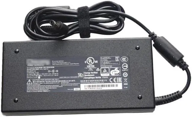Alt view image 2 of 3 - AC power adapter A14-150P1A For MSI Notebook GS70 GP73 GS60 GS63 GE62 GS63VR 19.5V 7.7A 150W 5.5*2.5mm Power Supply