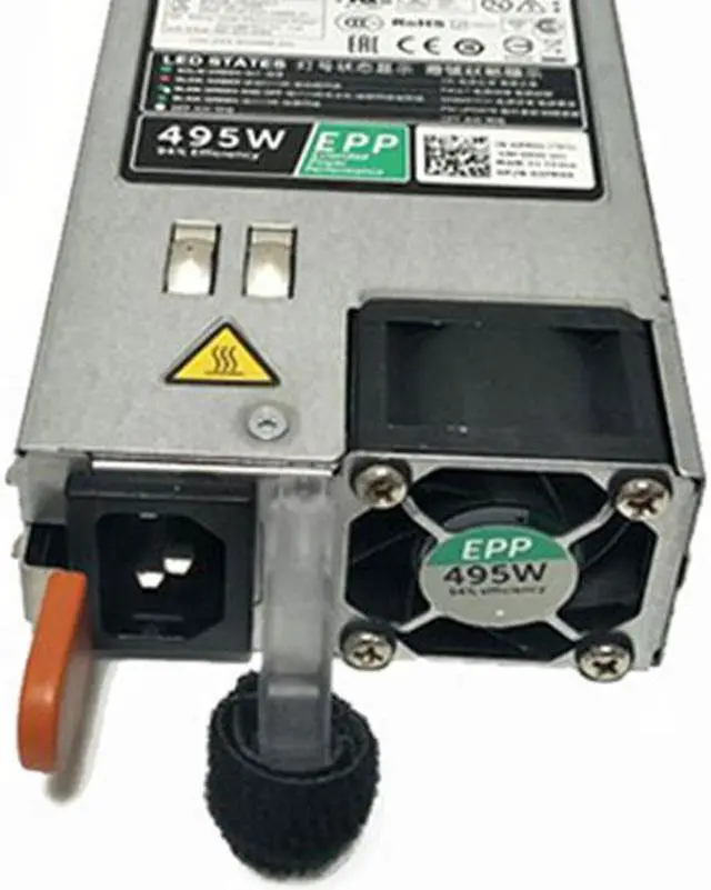 Alt view image 3 of 3 - Genuine 495W PSU Switch Power Supply D495E-S1 02FR04 0Y6XYK For Dell PowerEdge R530 495 Watt Server Power Supply Switch