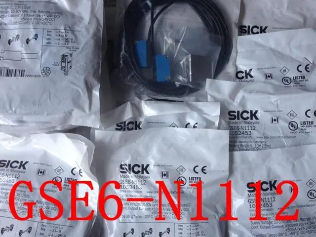 Main image of GSE6-N1112 (GS6-D1311 + GE6-N1111) Sick Photoelectric Switch Sensor 100%