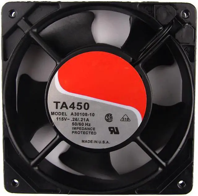 Main image of For NIDEC ALPHA V TA450 A30108-10 115V 0.26A/.21 120*120*38mm Cooling fan