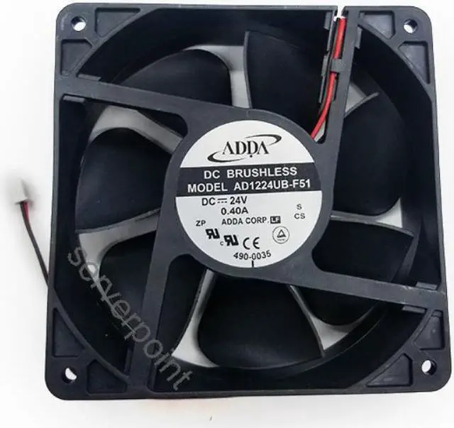 Main image of Genuine for  AD1224UB-F51 12038 24V 0.40A double ball cooling fan