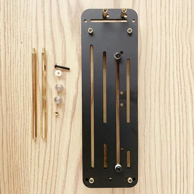 Main image of OIAGLH Aluminum Alloy Graphics Card Vertical Mount Base Pcie 3.0 X16 Riser Cable 90 Degree GPU Acrylic Bracket/Kit For External Chassis