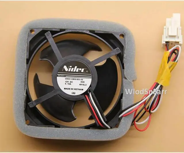 Main image of FOR U92C12MS1B3-52 for Refrigerator Refrigerated zing Cooling Fan 9CM 12V 0.16A DA81-06013A Cooling Fan Motor