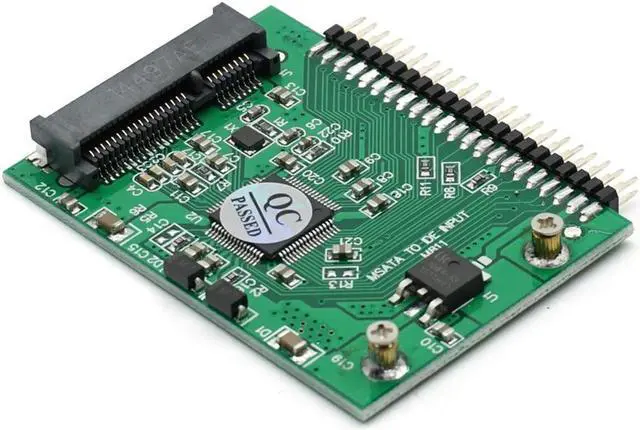 FOR mini PCI-e msata SSD to IDE inch 5V 44pin Adapter Card