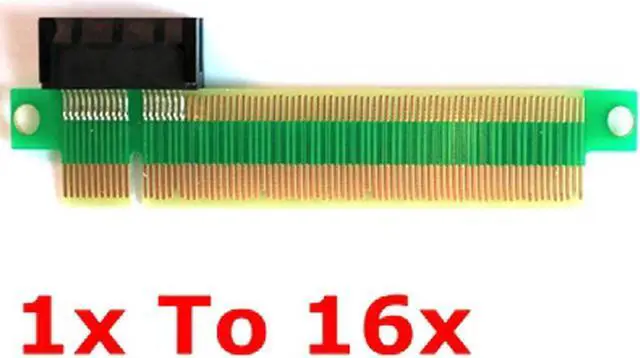 Alt view image 2 of 2 - FOR 2018 PCIe PCI-E 3.0 x1 x4 x8 x16 Female To x16 Male Graphics card protection Adapter PCB PCI Express Test Card For GTX1080