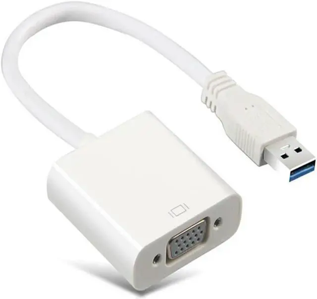 Alt view image 2 of 2 - FOR USB V01 USB3.0 to VGA Converter Adapter for Computer Projector