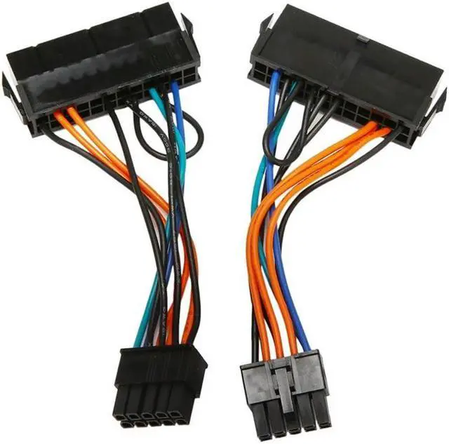 Main image of FOR 24-Pin Female To 10-Pin Male Adapter Power Supply Cable Cord For 10PIN Motherboard 10 Cm