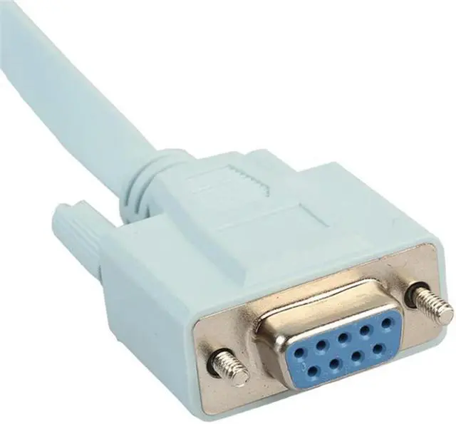 Main image of FOR USB Console Cable RJ45 Cat5 Ethernet To Rs232 DB9 COM Port Serial Female Rollover Routers Network Adapter Cable 1.8M