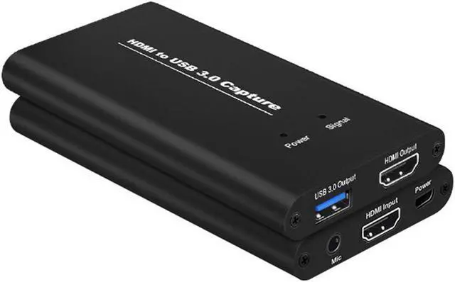 Main image of Capture Card USB3.0 HDMI 1080P Video Capture HDMI to USB Video Capture Card Dongle Game Streaming Live Stream Broadcast MicInput capture card Hdmi capture usb capture