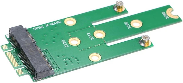 Main image of MSATA to NGFF Adapter Card Motherboard SATA to M.2 NGFF MSSD Converter