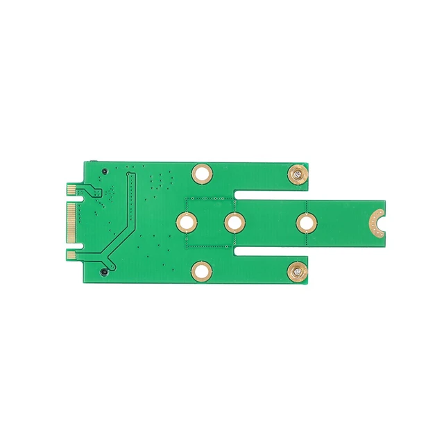 Alt view image 4 of 6 - MSATA to NGFF Adapter Card Motherboard SATA to M.2 NGFF MSSD Converter