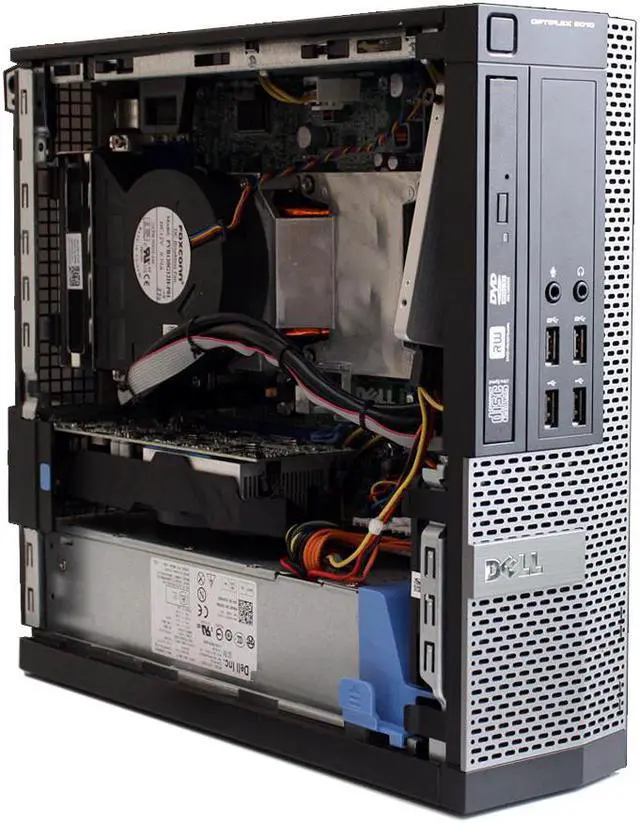 Alt view image 5 of 5 - Dell OptiPlex 9020, Small Form Factor, Intel Core i7-4790 @ 3.60 GHz, 8GB DDR3, NEW 128GB SSD, DVD-RW, Microsoft Windows 10 Pro 64-bit