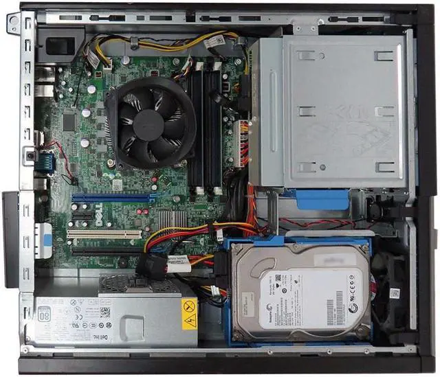 Alt view image 6 of 6 - Dell OptiPlex 790, Desktop, Intel Core i5-2400 up to 3.40 GHz, 12GB DDR3, 500GB HDD, DVD-RW, Microsoft Windows 10 Home 64-bit