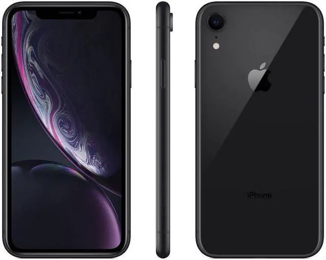 Alt view image 4 of 4 - Apple iPhone XR 64GB / 3GB - FULLY UNLOCKED (CDMA / GSM) - All Carriers Verizon, AT&T, T-Mobile, Sprint - BLACK COLOR - Grade B (7/10) - 2 DAYS DELIVERY
