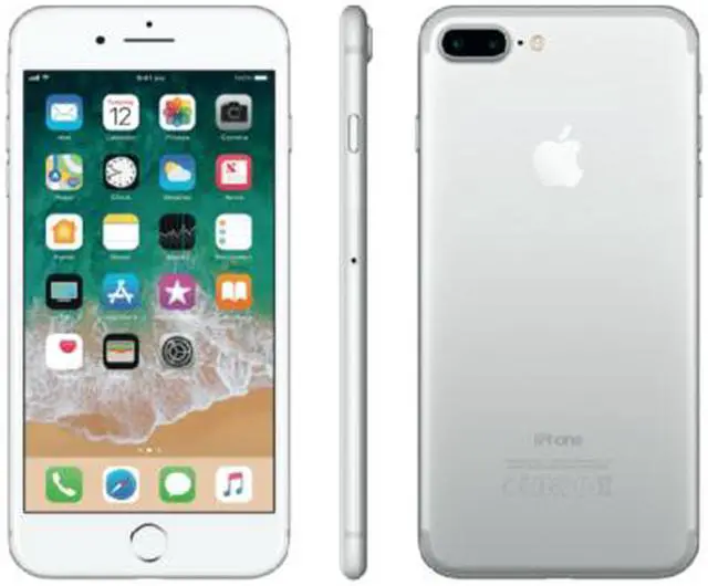 Alt view image 2 of 2 - Apple Iphone 7 Plus 32GB + 3GB RAM - FULLY UNLOCKED (CDMA / GSM) - All Carriers Verizon, AT&T, T-Mobile, Sprint - 12MP - SILVER - 2 Days Of Delivery - Grade A