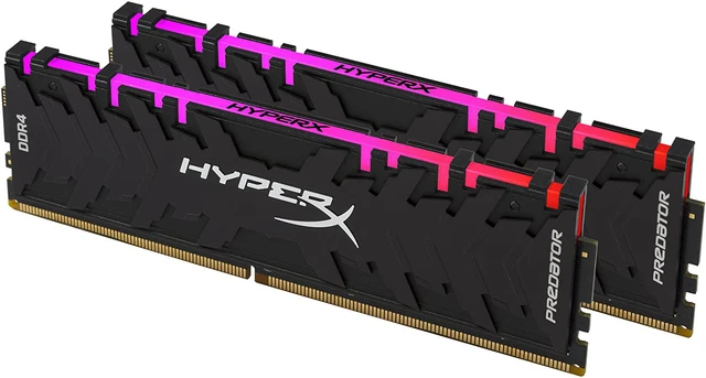 Alt view image 13 of 15 - HyperX Predator RGB 16GB (2 x 8GB) 288-Pin DDR4 SDRAM DDR4 3200 (PC4 25600) Desktop Memory Model HX432C16PB3AK2/16