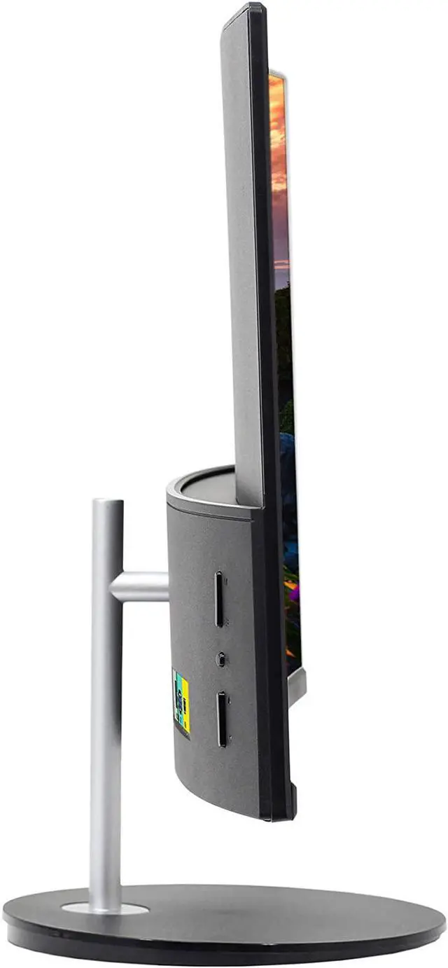 Alt view image 4 of 6 - Sceptre Curved 27" 75Hz LED Monitor HDMI VGA Build-In Speakers, EDGE-LESS Metal Black 2019 (C275W-1920RN)