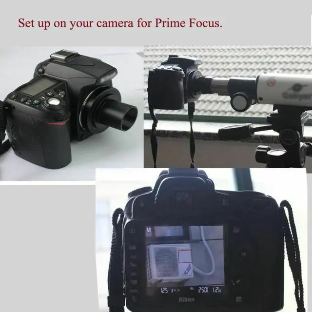 Alt view image 5 of 5 - Gosky Deluxe Telescope Camera Adapter Kit for SONY E-Mount (Mirrorless) Cameras