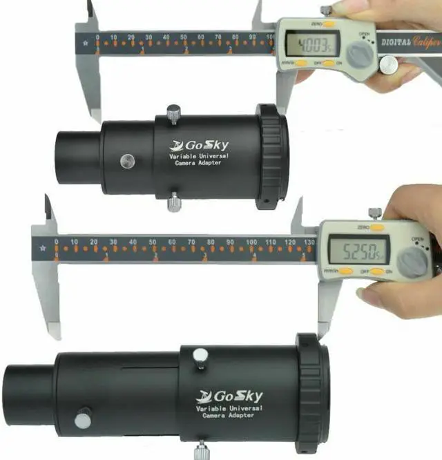 Alt view image 4 of 5 - Gosky 1.25 Variable Telescope Camera Adapter for Prime Focus and Eyepiece