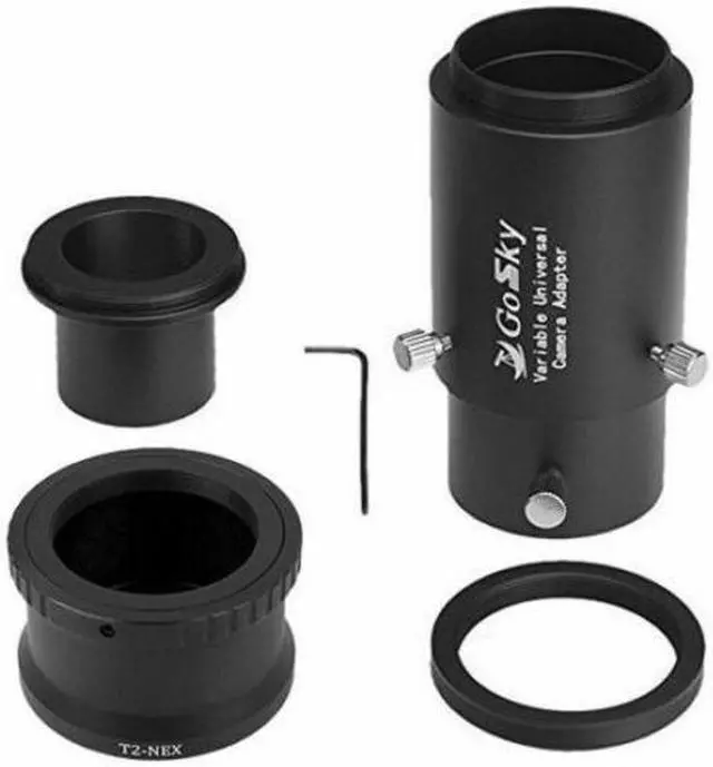 Main image of Gosky Deluxe Telescope Camera Adapter Kit for SONY E-Mount (Mirrorless) Cameras
