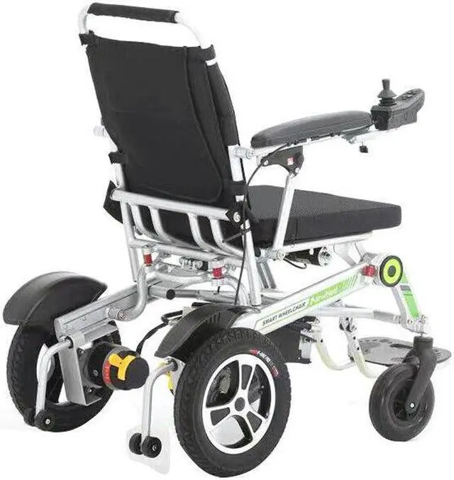Alt view image 5 of 6 - Airwheel H3TS Lightweight Foldable Weatherproof Electric Wheelchair, All Terrain
