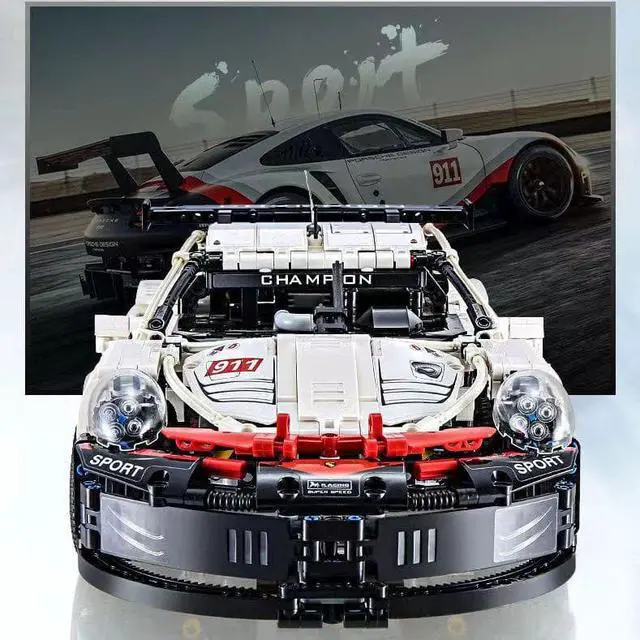 Alt view image 2 of 12 - Race Car Model Building Kit Advanced Replica Exclusive Collectible Gift for Kids