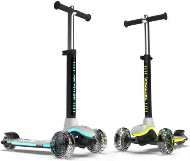 Main image of 3 Wheel Scooter for Kids 3-5 Years old  with Light Up Wheels Foldable Adjustable