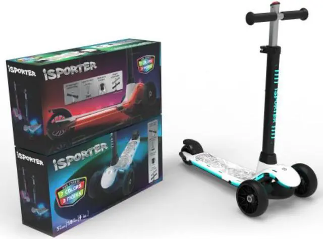 Alt view image 5 of 5 - 3 Wheel Scooter for Kids 3-5 Years old  with Light Up Wheels Foldable Adjustable