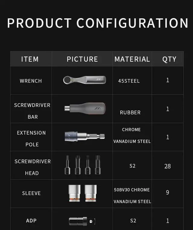 Alt view image 5 of 7 - 41PCS Repair Screwdriver Set Universal Mobile Disassembly for iPhone/Android