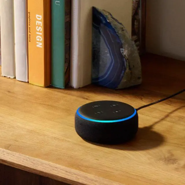 Alt view image 4 of 20 - AMAZON Echo Dot With Alexa - Gray B07FZ8S74R