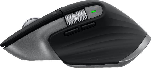 Alt view image 9 of 20 - Logitech MX Master 3 – Advanced Wireless Mouse for Mac, Ultrafast Scrolling, Ergonomic Design, 4000 DPI, Customisation, USB-C, Bluetooth, MacBook Pro,Macbook Air,iMac, iPad Compatible - Space Grey