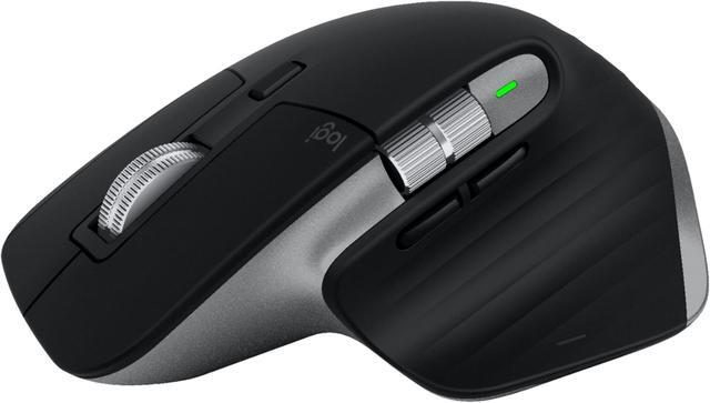 Alt view image 8 of 20 - Logitech MX Master 3 – Advanced Wireless Mouse for Mac, Ultrafast Scrolling, Ergonomic Design, 4000 DPI, Customisation, USB-C, Bluetooth, MacBook Pro,Macbook Air,iMac, iPad Compatible - Space Grey